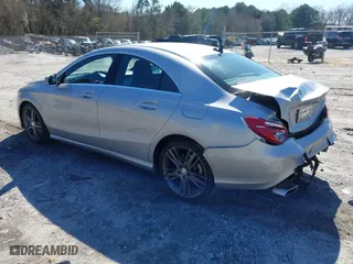 2015 Mercedes-Benz CLA-Class CLA 250 with VIN WDDSJ4EB1FN200782, listed as a IAAI auction lot 41781435 with 125,950 mi miles. Bid and sale history available at carsss.com. Image 3.