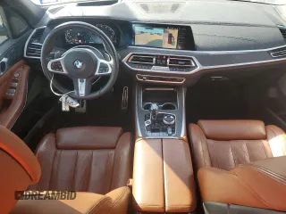 2022 BMW X7 M50i z VIN 5UXCX6C00N9L56814, wystawiony jako Copart lot #46108725 z przebiegiem 35 216 mil mil oraz Szkoda całkowita • Salvage title. Historia ofert i sprzedaży dostępna na DreamBid. Obrazek 8.