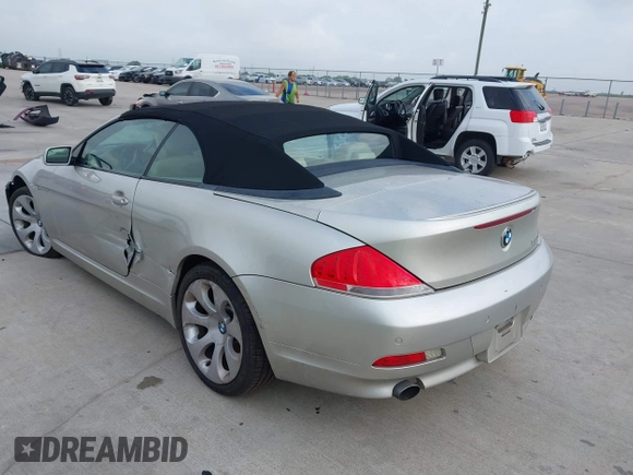 2006 BMW 6 Series 650Ci with VIN WBAEK13456CN78510, listed as a IAAI auction lot 42129703 with 131,096 mi miles and . Bid and sale history available at DreamBid. Image 3.