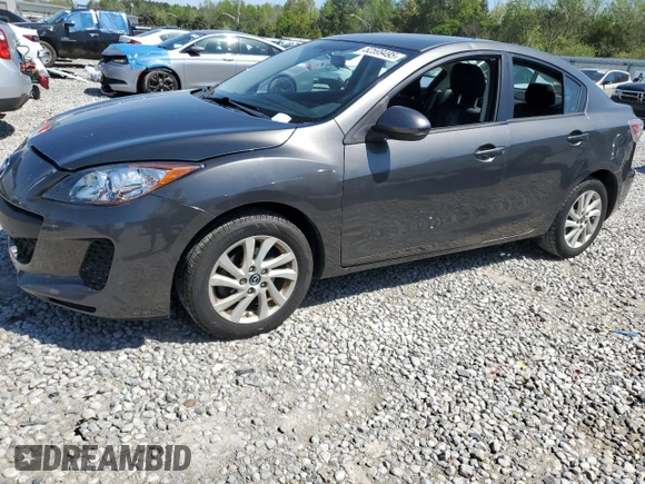 2013 Mazda 3 i Touring with VIN JM1BL1VP2D1805638, listed as a Copart auction lot 52599495 with 142,557 mi miles and Salvage Title. Bid and sale history available at DreamBid. Image 1.
