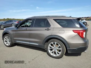 2021 Ford Explorer Platinum with VIN 1FM5K8HC8MGA32202, listed as a Copart auction lot 47875275 with 62,640 mi miles and Salvage title. Bid and sale history available at DreamBid. Image 2.