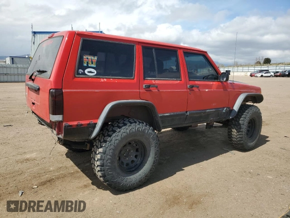 1999 Jeep Cherokee Sport with VIN 1J4FF68S6XL574980, listed as a Copart auction lot 51639635 with 257,854 mi miles and Salvage Title. Bid and sale history available at carsss.com. Image 3.