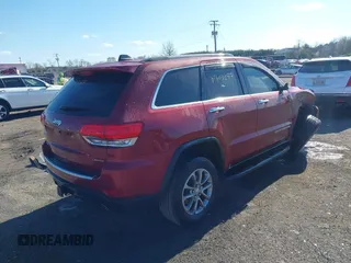 2014 Jeep Grand Cherokee Limited with VIN 1C4RJFBG3EC378918, listed as a IAAI auction lot 41903277 with 137,516 mi miles. Bid and sale history available at carsss.com. Image 4.