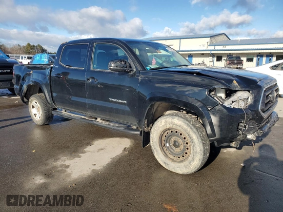 2023 Toyota Tacoma SR with VIN 3TMCZ5AN0PM549117, listed as a Copart auction lot 81299234 with 63,262 mi miles and Salvage title. Bid and sale history available at DreamBid. Image 4.