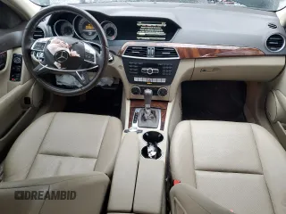 2013 Mercedes-Benz C-Class C 250 Sport with VIN WDDGF4HB8DA796402, listed as a Copart auction lot 44204675 with 107,876 mi miles and Salvage Title. Bid and sale history available at carsss.com. Image 8.