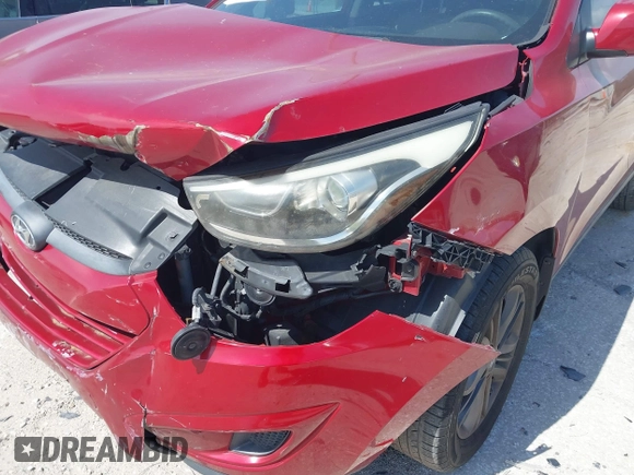 2015 Hyundai Tucson GLS with VIN KM8JT3AF8FU041103, listed as a IAAI auction lot 41967606 with 79,662 mi miles and . Bid and sale history available at DreamBid. Image 13.