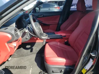 2023 Lexus IS with VIN JTHAP1D25P5004090, listed as a Copart auction lot 42436695 with 11,898 mi miles and Salvage Title. Bid and sale history available at carsss.com. Image 7.