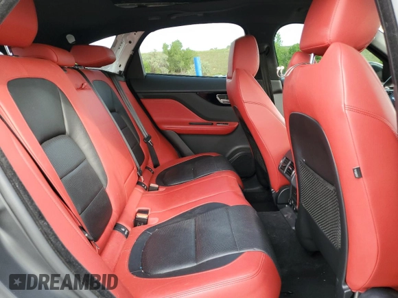 2018 Jaguar F-Pace S with VIN SADCM2FV8JA246410, listed as a Copart auction lot 57907555 with 104,990 mi miles and Salvage title. Bid and sale history available at DreamBid. Image 11.