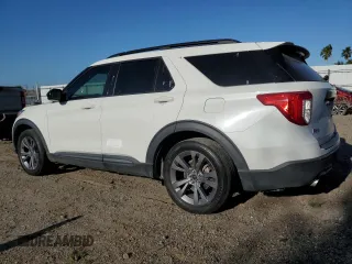 2022 Ford Explorer XLT z VIN 1FMSK7DH9NGB10471, wystawiony jako Copart lot #53174495 z przebiegiem 62 667 mil mil oraz Szkoda całkowita • Salvage title. Historia ofert i sprzedaży dostępna na DreamBid. Obrazek 2.