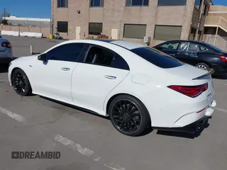 2023 Mercedes-Benz CLA with VIN W1K5J5BBXPN382376, listed as a IAAI auction lot 41681927 with 21,630 mi miles. Bid and sale history available at carsss.com. Image 3.