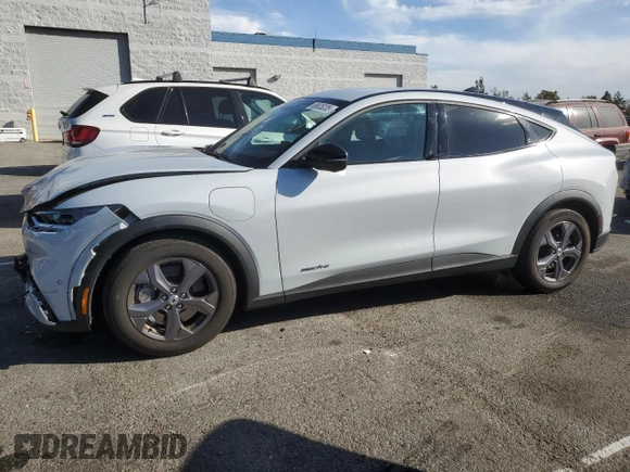 2023 Ford Mustang Mach-E Select with VIN 3FMTK1RM7PMA36192, listed as a Copart auction lot 88935205 with 25,159 mi miles and Salvage Title. Bid and sale history available at DreamBid. Image 1.
