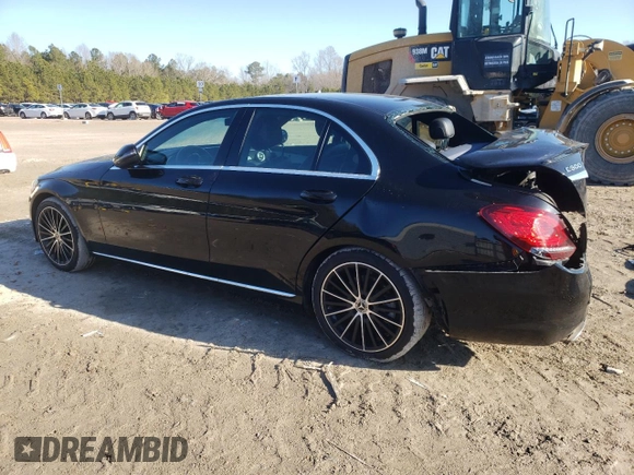 2019 Mercedes-Benz C 300 with VIN 55SWF8DB3KU301027, listed as a Copart auction lot 88352765 with 72,564 mi miles and Salvage Title. Bid and sale history available at DreamBid. Image 2.