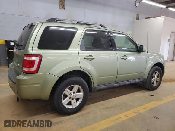 2008 Ford Escape Hybrid z VIN 1FMCU59H88KE28689, wystawiony jako Copart lot #50769085 z przebiegiem 217 681 mil mil oraz Czysty tytuł • Clean title. Historia ofert i sprzedaży dostępna na DreamBid. Obrazek 3.