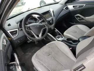 2012 Hyundai Veloster w/Black Int with VIN KMHTC6AD0CU059003, listed as a Copart auction lot 58480625 with 133,137 mi miles and Salvage title. Bid and sale history available at DreamBid. Image 8.