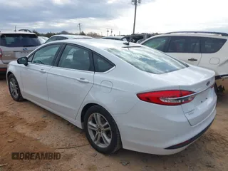 2018 Ford Fusion SE with VIN 3FA6P0HD7JR229022, listed as a IAAI auction lot 41758924 with 121,598 mi miles. Bid and sale history available at carsss.com. Image 3.
