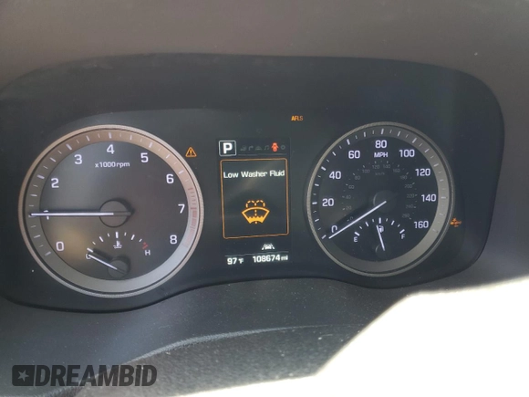 2016 Hyundai Tucson Limited with VIN KM8J33A22GU209297, listed as a Copart auction lot 54689985 with 108,674 mi miles and Salvage Title. Bid and sale history available at DreamBid. Image 9.