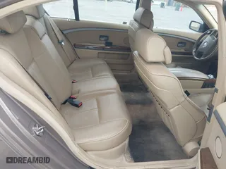 2004 BMW 7 Series 745Li with VIN WBAGN63494DS45716, listed as a IAAI auction lot 41906522 with 127,292 mi miles. Bid and sale history available at carsss.com. Image 8.