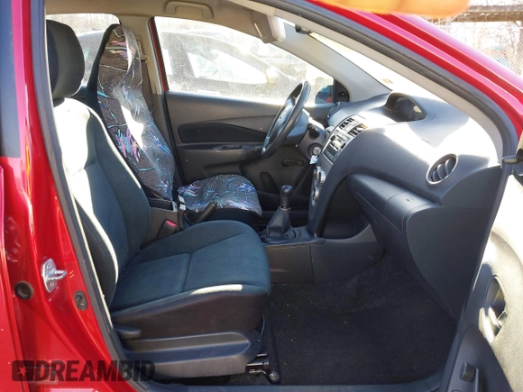 2010 Toyota Yaris with VIN JTDBT4K39A4070153, listed as a IAAI auction lot 41519671 with 169,090 mi miles and . Bid and sale history available at carsss.com. Image 5.