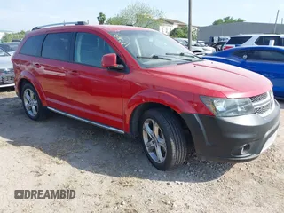 2017 Dodge Journey Crossroad Plus z VIN 3C4PDCGG6HT562684, wystawiony jako IAAI lot #41976010 z przebiegiem 107 728 mil mil oraz . Historia ofert i sprzedaży dostępna na DreamBid. Obrazek 1.