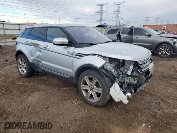 2013 Land Rover Range Rover Evoque Pure Premium with VIN SALVR2BG2DH849175, listed as a Copart auction lot 81506644 with 61,929 mi miles and Salvage Title. Bid and sale history available at carsss.com. Image 4.