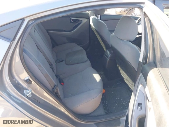 2014 Hyundai Elantra SE with VIN 5NPDH4AE4EH515489, listed as a IAAI auction lot 41702399 with 107,716 mi miles. Bid and sale history available at carsss.com. Image 8.