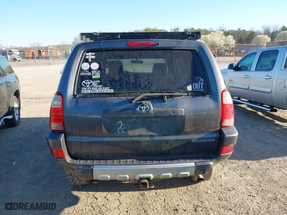 2005 Toyota 4Runner SR5 with VIN JTEBU14R358031145, listed as a IAAI auction lot 41827063 with 181,982 mi miles. Bid and sale history available at carsss.com. Image 16.
