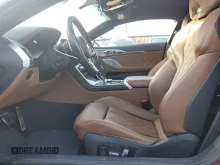 2022 BMW M8 Competition with VIN WBSAE0C04NCJ11232, listed as a Copart auction lot 45540125 with 8,034 mi miles and Salvage Title. Bid and sale history available at carsss.com. Image 7.