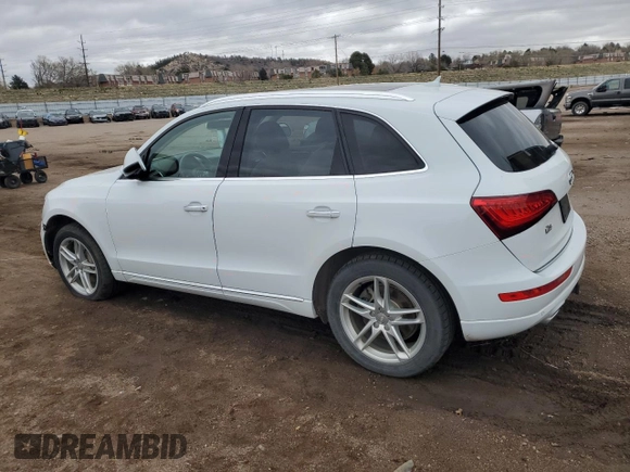 2015 Audi Q5 Premium Plus with VIN WA1CMAFP2FA125400, listed as a Copart auction lot 49182235 with 115,569 mi miles and Salvage title. Bid and sale history available at DreamBid. Image 2.