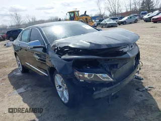 2019 Chevrolet Impala Premier with VIN 2G1105S32K9142358, listed as a IAAI auction lot 41821589 with 96,988 mi miles and . Bid and sale history available at DreamBid. Image 1.