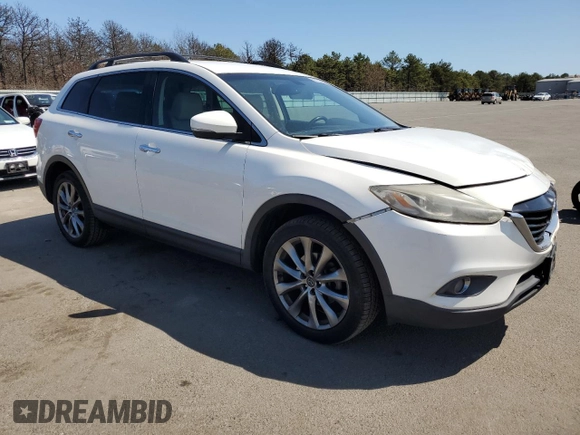 2015 Mazda CX-9 Grand Touring with VIN JM3TB3DVXF0461303, listed as a Copart auction lot 53152255 with 118,303 mi miles and Salvage Title. Bid and sale history available at carsss.com. Image 4.