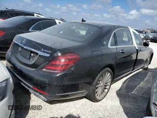2020 Mercedes-Benz S-Class Maybach S 560 with VIN W1KUX8GB0LA558390, listed as a Copart auction lot 74655674 with 0 mi miles and Non Repairable. Bid and sale history available at carsss.com. Image 3.