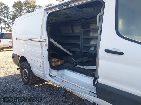 2024 Ford Transit Cargo with VIN 1FTYE1Y83RKA07711, listed as a IAAI auction lot 41768067 with 22,587 mi miles. Bid and sale history available at carsss.com. Image 6.