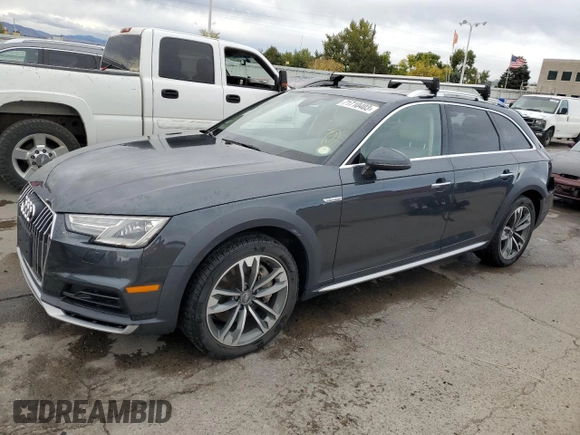 2017 Audi allroad A4 Premium with VIN WA17NAF41HA111804, listed as a Copart auction lot 71710403 with 73,409 mi miles and . Bid and sale history available at DreamBid. Image 1.