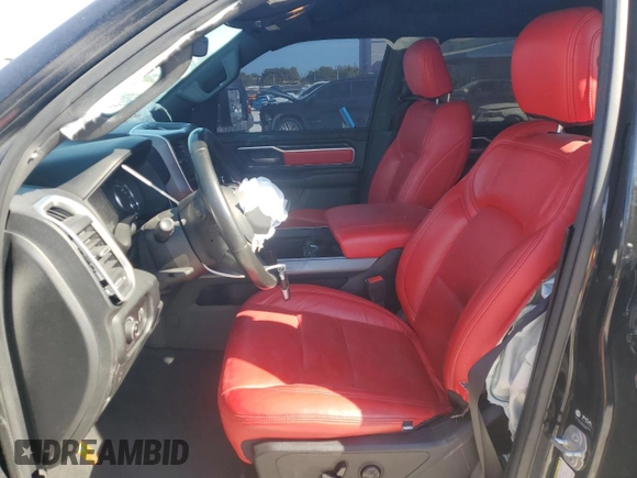 2021 Ram 1500 Lone Star with VIN 1C6RREFT2MN660620, listed as a Copart auction lot 49831035 with 49,276 mi miles and Salvage title. Bid and sale history available at DreamBid. Image 7.