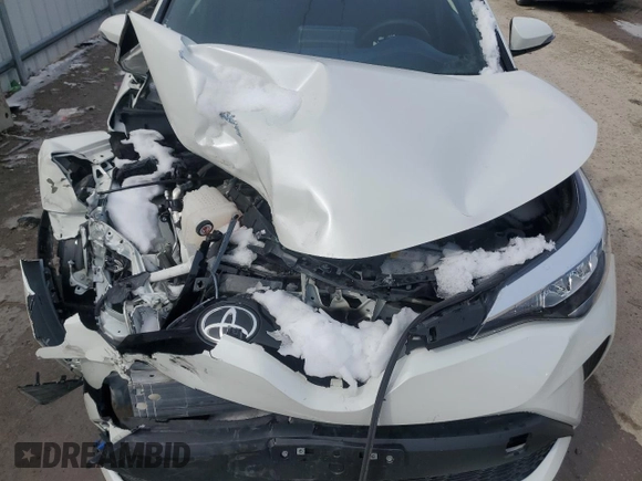 2021 Toyota C-HR LE with VIN NMTKHMBX8MR140088, listed as a Copart auction lot 47871245 with 37,884 mi miles and Salvage Title. Bid and sale history available at carsss.com. Image 12.
