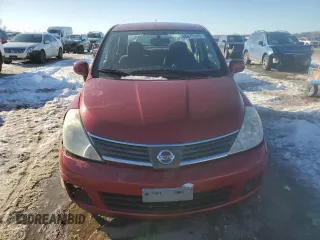 2009 Nissan Versa 1.8 S with VIN 3N1BC11E39L400203, listed as a Copart auction lot 88673145 with 105,578 mi miles and Salvage Title. Bid and sale history available at carsss.com. Image 5.