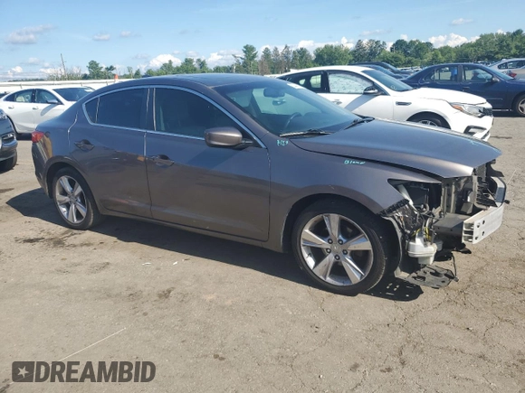 2013 Acura ILX Premium with VIN 19VDE1F51DE014345, listed as a Copart auction lot 64445175 with 142,142 mi miles and Salvage title. Bid and sale history available at DreamBid. Image 4.