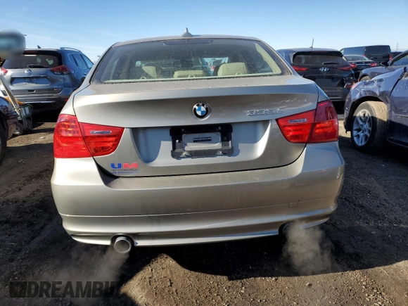 2010 BMW 3 Series 335i xDrive with VIN WBAPL3C5XAA408142, listed as a Copart auction lot 82908054 with 134,292 mi miles and Salvage title. Bid and sale history available at DreamBid. Image 6.
