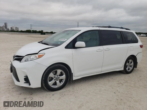 2020 Toyota Sienna LE Auto Access Seat с VIN 5TDKZ3DC1LS053764, выставлен на аукционе Copart как лот 53616155 с пробегом 108 778 миль миль и Списание • Salvage title. История ставок и продаж доступна на DreamBid. Изображение 1.