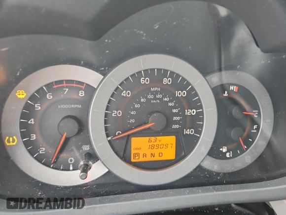 2012 Toyota RAV4 with VIN 2T3JF4DV8CW223953, listed as a Copart auction lot 65202255 with 189,097 mi miles and Non repairable. Bid and sale history available at DreamBid. Image 9.
