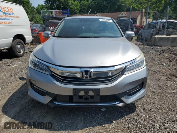 2017 Honda Accord Touring with VIN 1HGCR3F93HA007123, listed as a Copart auction lot 59334215 with Not provided miles and Salvage title. Bid and sale history available at DreamBid. Image 5.
