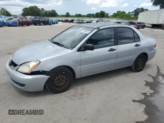 2006 Mitsubishi Lancer with VIN JA3AJ16E56U005818, listed as a Copart auction lot 60749615 with 155,194 mi miles and Salvage title. Bid and sale history available at DreamBid. Image 1.