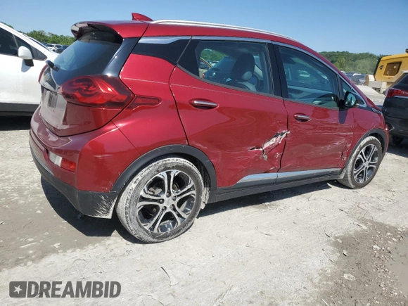 2019 Chevrolet Bolt EV Premier with VIN 1G1FZ6S0XK4136026, listed as a Copart auction lot 56535835 with 107,710 mi miles and Salvage title. Bid and sale history available at DreamBid. Image 3.