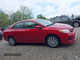 2013 Toyota Corolla L with VIN 2T1BU4EE1DC959881, listed as a IAAI auction lot 42167160 with 83,502 mi miles and . Bid and sale history available at DreamBid. Image 13.