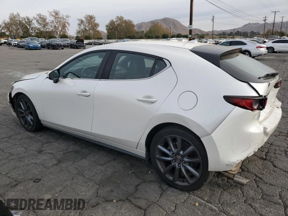 2019 Mazda Mazda3 Hatchback w/Preferred Pkg with VIN JM1BPBMM9K1141675, listed as a Copart auction lot 83871444 with 86,861 mi miles and Salvage Title. Bid and sale history available at carsss.com. Image 2.