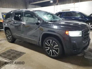 2021 GMC Acadia SLE with VIN 1GKKNRLS2MZ192166, listed as a Copart auction lot 85533364 with 49,925 mi miles and Salvage Title. Bid and sale history available at carsss.com. Image 4.
