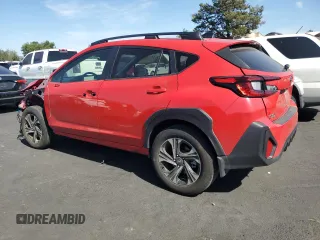 2024 Subaru Crosstrek Premium с VIN JF2GUADC6RH259816, выставлен на аукционе Copart как лот 60520485 с пробегом 21 403 миль миль и Списание • Salvage title. История ставок и продаж доступна на DreamBid. Изображение 2.