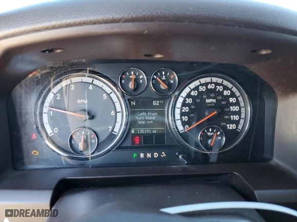 2009 Dodge Ram 1500 SLT with VIN 1D3HB13T49S811639, listed as a Copart auction lot 43085805 with 135,191 mi miles and Salvage Title. Bid and sale history available at carsss.com. Image 9.