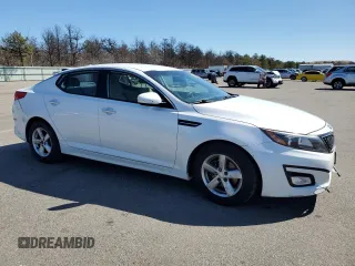 2015 Kia Optima LX with VIN KNAGM4A70F5640806, listed as a Copart auction lot 50364795 with 96,393 mi miles and Salvage Title. Bid and sale history available at carsss.com. Image 4.