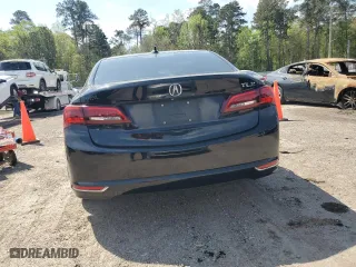 2015 Acura TLX Tech with VIN 19UUB1F58FA000370, listed as a Copart auction lot 50300305 with 153,745 mi miles and Salvage Title. Bid and sale history available at carsss.com. Image 6.